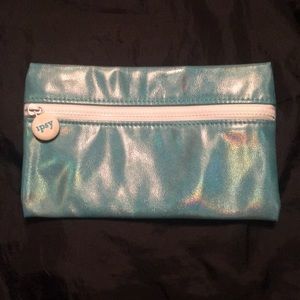 Metallic Blue Ipsy Bag